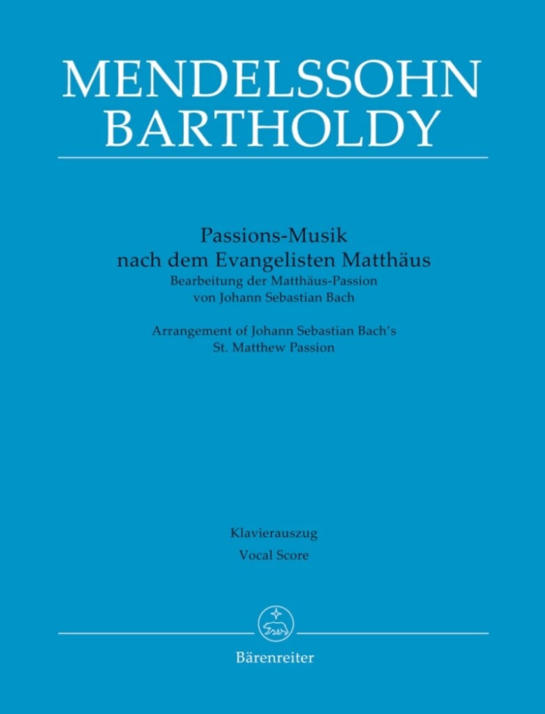 Passion Music after the Evangelist Matthew